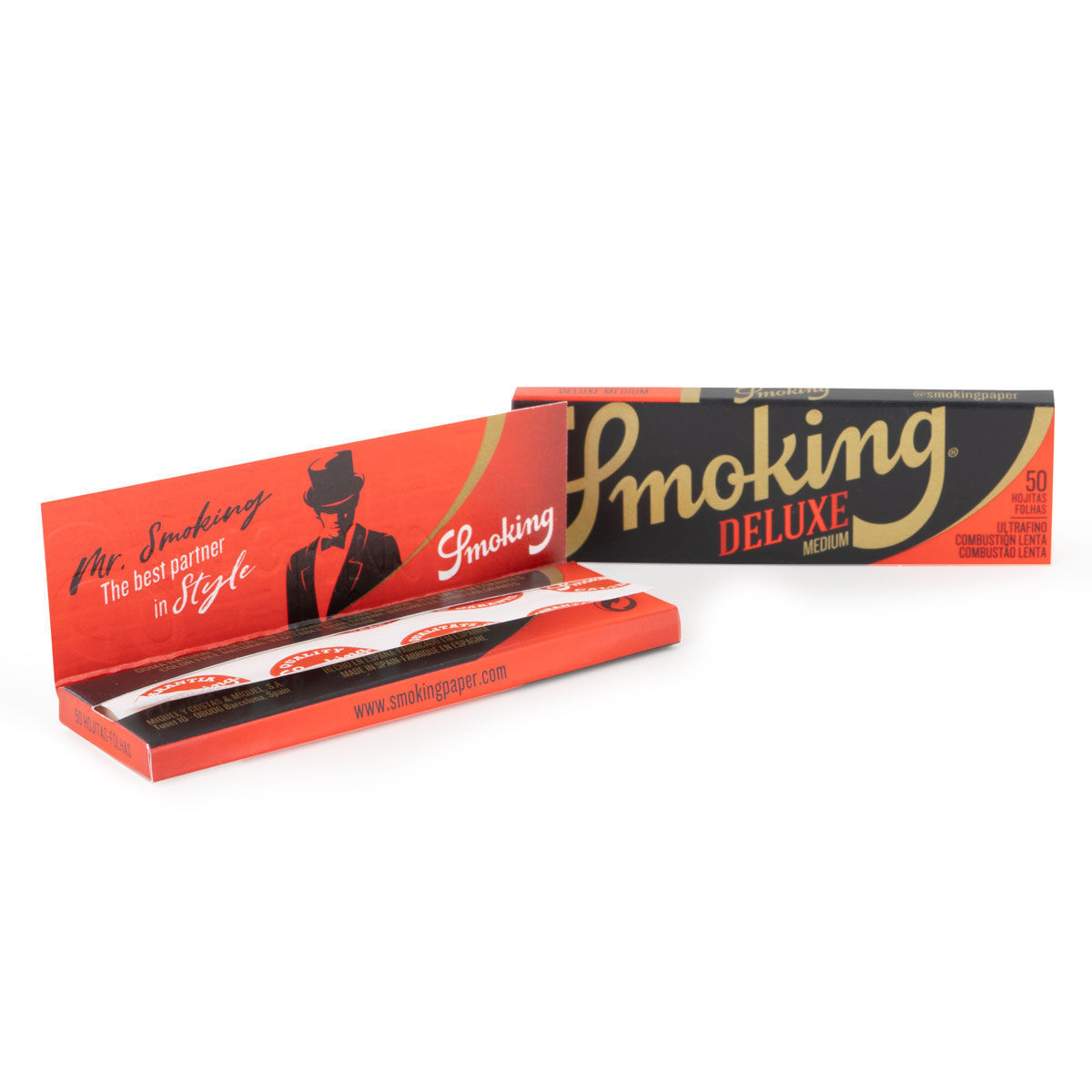 Smoking Deluxe Medium Size Vloei Zamnesia