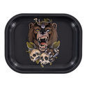 Roaring Bear - Metalen Rolling Tray Klein (TRIBE)