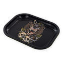 Roaring Bear - Metalen Rolling Tray Klein (TRIBE)