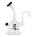 Dab Rig Mini Bell 6″ (Tsunami Glass)