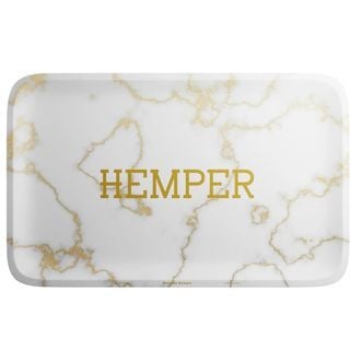 Rolling Tray ''Luxe Marble'' White (Hemper)