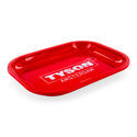 Metalen Rolling Tray Rood "Tyson Amsterdam" (TYSON 2.0)