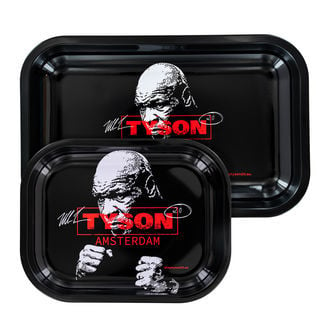 Metalen Rolling Tray Zwart ''Boxing Mike'' (TYSON 2.0)