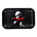 Metalen Rolling Tray Zwart ''Boxing Mike'' (TYSON 2.0)