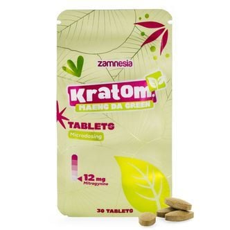 Kratom Tabletten - Maeng Da Green (Zamnesia)