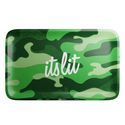 It's Lit! Lichtgroene Camouflage Rolling Tray (Hemper)