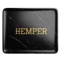 Luxe Black Marble Rolling Tray (Hemper)