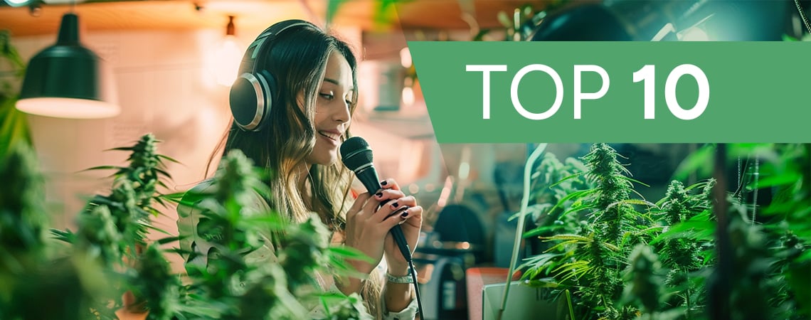 10 Cannabis-Podcasts Die Je Moet Beluisteren